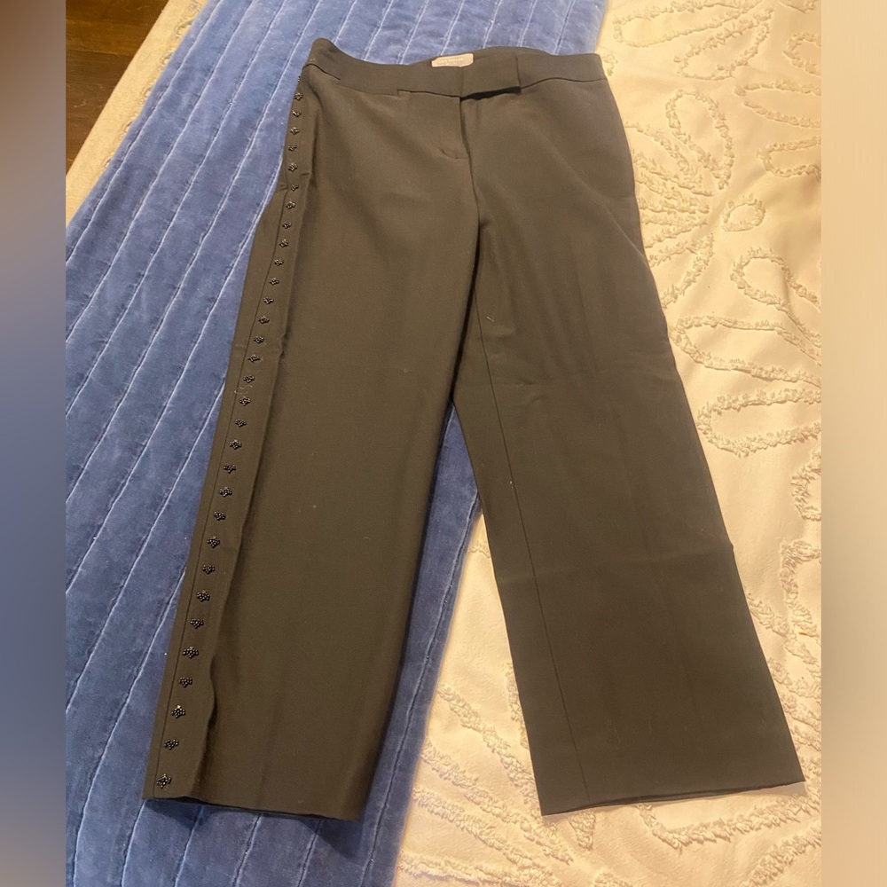Ann Taylor Dress Capris with Beading Details
